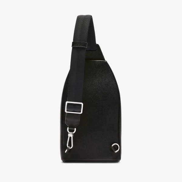 Valextra V-Line Core One Shoulder Backpack in Black | Men Bags | Luxury Shoes 
