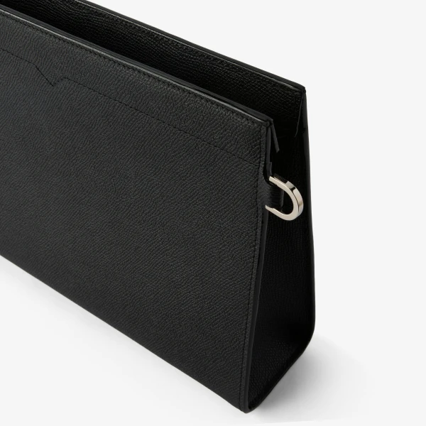Valextra V-Line Document Holder in Black | Cases | Luxury Shoes 