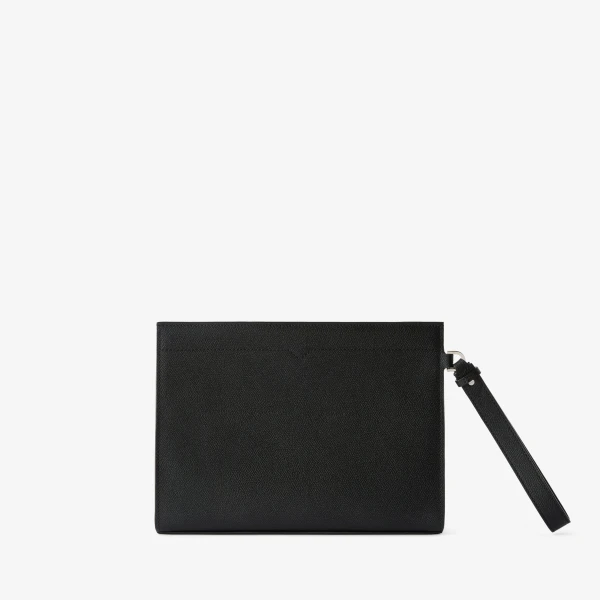 Valextra V-Line Document Holder in Black | Cases | Luxury Shoes 