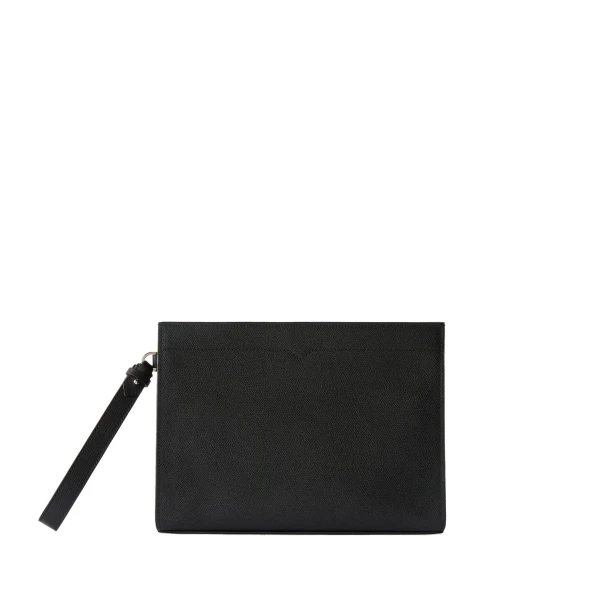 Valextra V-Line Document Holder in Black | Cases | Luxury Shoes 