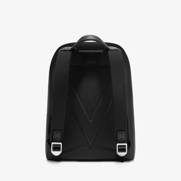 Valextra V-Line Essential Backpack in Black | Men Bags | Luxury Shoes 