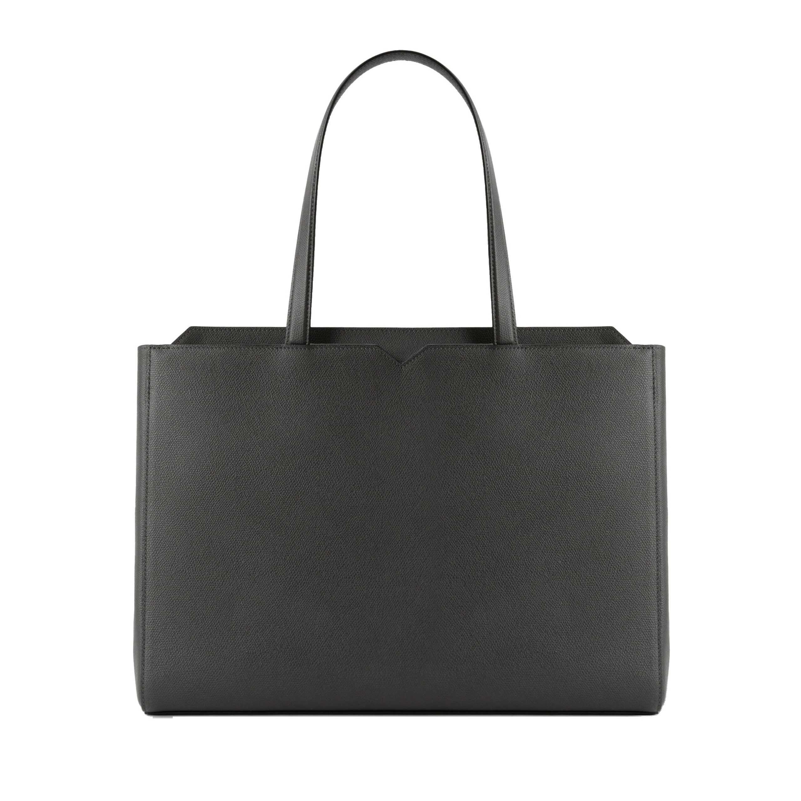 Valextra V-Line Horizontal Shopping Bag in Smokey Grey Valextra V-Line Horizontal Shopping Bag in Smokey Grey | Men Bags | Luxury Shoes