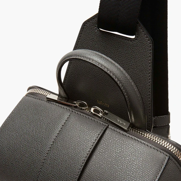Valextra V-Line One Shoulder Backpack in Smokey Grey | Men Bags | Luxury Shoes 