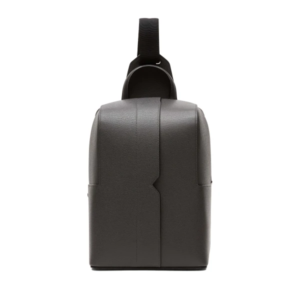 Valextra V-Line One Shoulder Backpack in Smokey Grey | Men Bags | Luxury Shoes 