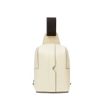 Valextra V-Line One Shoulder Mini Backpack in Pergamena White | Men Bags | Luxury Shoes 