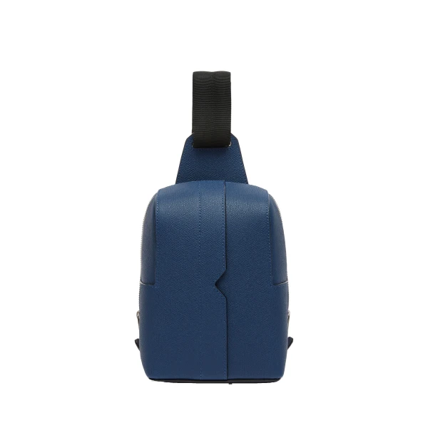 Valextra V-Line One Shoulder Mini Backpack in Sapphire Blue | Men Bags | Luxury Shoes 