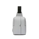Valextra V-Line One Shoulder Mini Backpack in Stone Grey | Men Bags | Luxury Shoes 