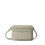 Valextra V-Line Reporter Bag in Linen Grey | Men Bags | Luxury Shoes 