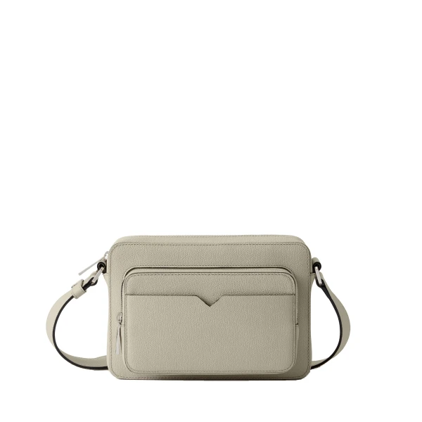 V-Line Reporter Bag in Linen Grey