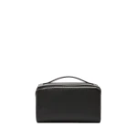 Valextra V-Line Wash Bag in Black | Cases | Luxury Shoes 