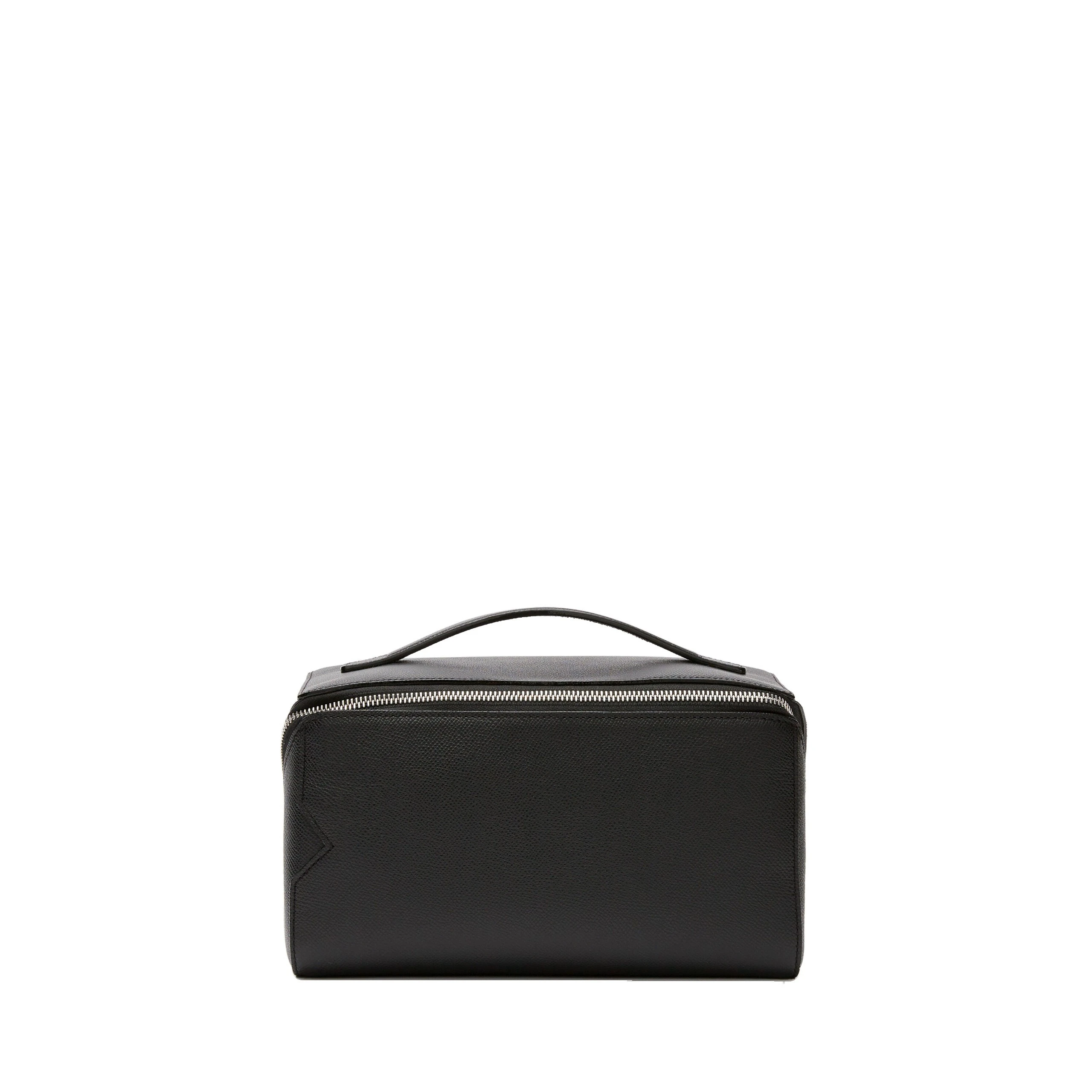 Valextra V-Line Wash Bag in Black Valextra V-Line Wash Bag in Black | Cases | Luxury Shoes