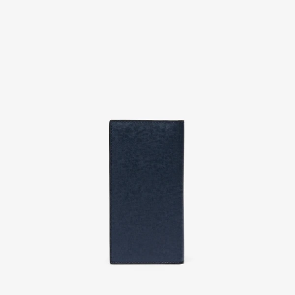 Valextra Vertical Wallet 12CC in Dark Blue | Cases | Luxury Shoes 