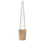 Valextra Vivi Crossbody Phone Bag in Cashmere Beige | Shoulder & Crossbody Bags | Luxury Shoes 