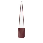 Valextra Vivi Crossbody Phone Bag in Claret Red | Shoulder & Crossbody Bags | Luxury Shoes 