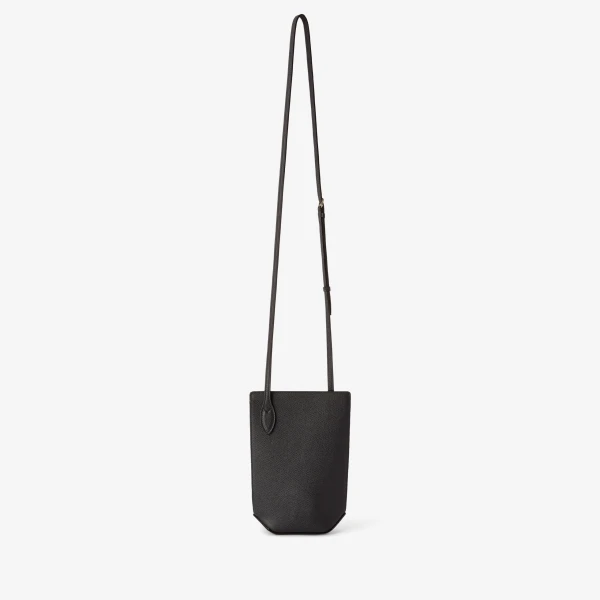 Valextra Vivi Crossbody Phone Bag in Night Blue | Shoulder & Crossbody Bags | Luxury Shoes 