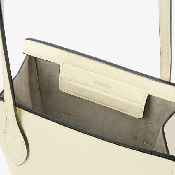 Valextra Vivi Crossbody Phone Bag in Pergamena White | Shoulder & Crossbody Bags | Luxury Shoes 