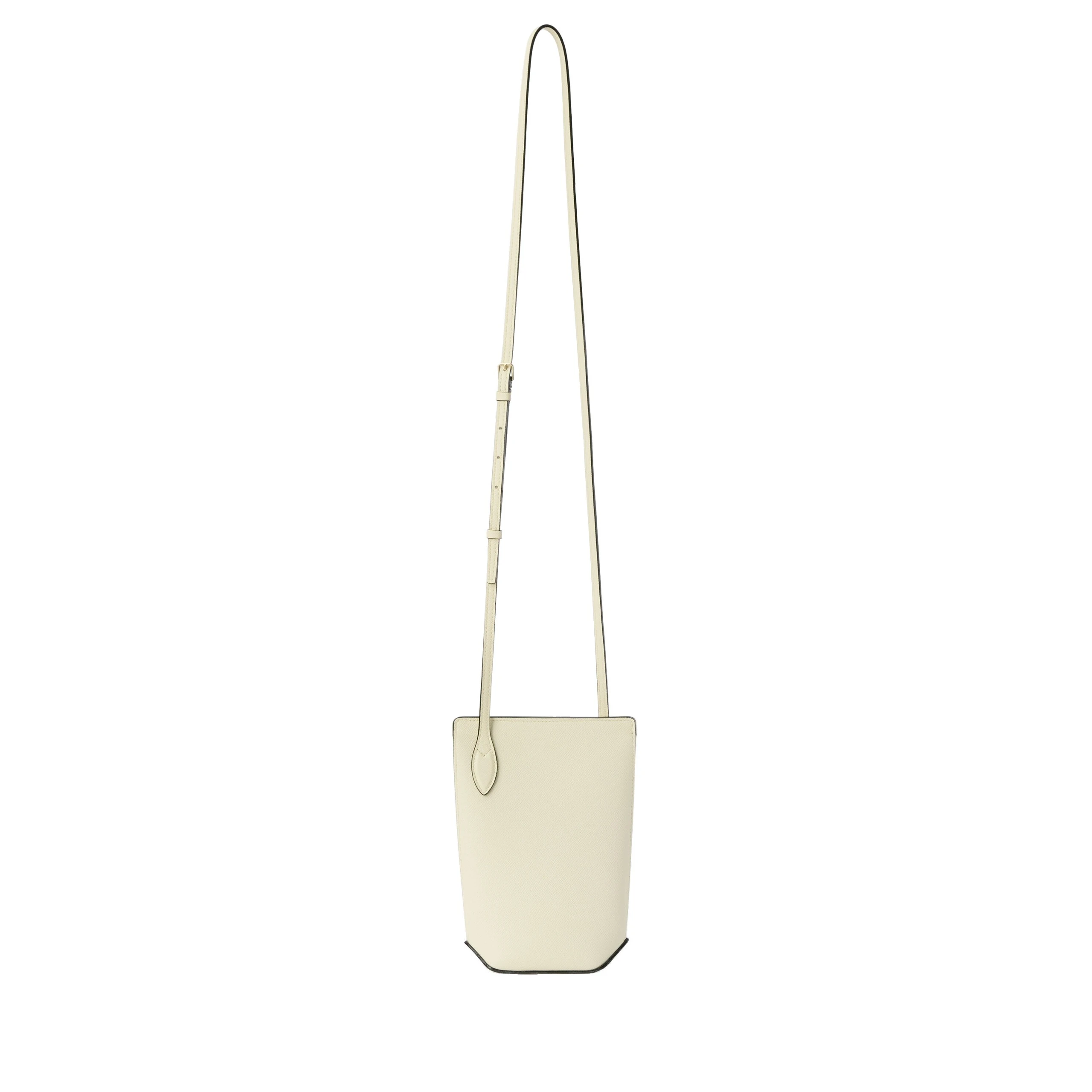 Valextra Vivi Crossbody Phone Bag in Pergamena White Valextra Vivi Crossbody Phone Bag in Pergamena White | Shoulder & Crossbody Bags | Luxury Shoes