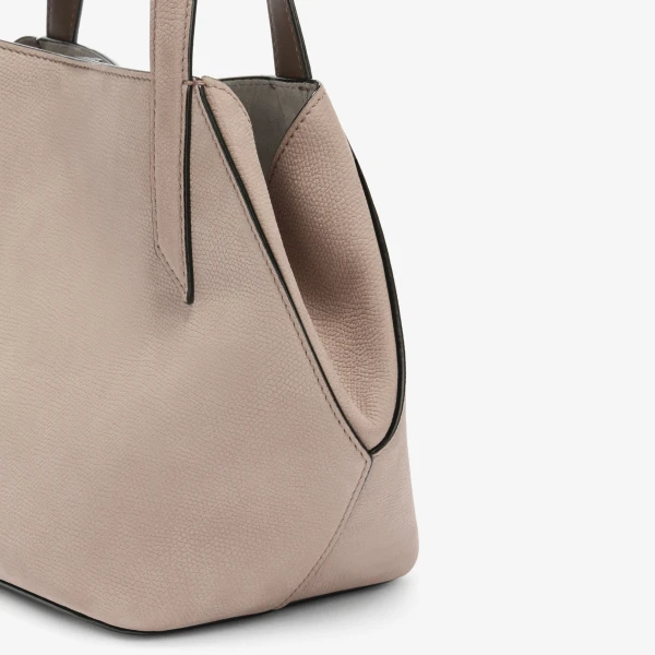 Valextra Vivi Gio Senso Two Handles Bag in Nude Pink | Totes & Top-Handle Bags | Luxury Shoes 