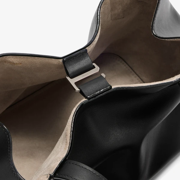 Valextra Vivi Gio Sublime Two Handles Bag in Black | Totes & Top-Handle Bags | Luxury Shoes 