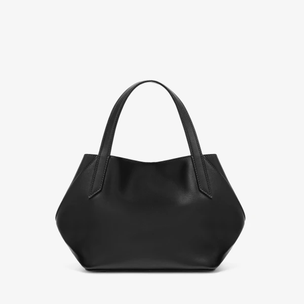 Valextra Vivi Gio Sublime Two Handles Bag in Black | Totes & Top-Handle Bags | Luxury Shoes 