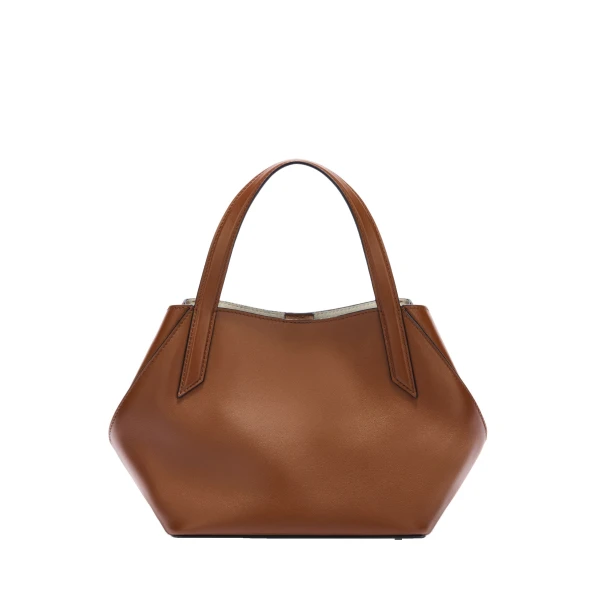 Vivi Gio Sublime Two Handles Bag in Chocolate Brown