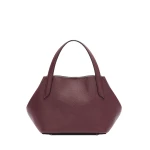 Valextra Vivi Gio Two Handles Bag in Claret Red | Totes & Top-Handle Bags | Luxury Shoes 