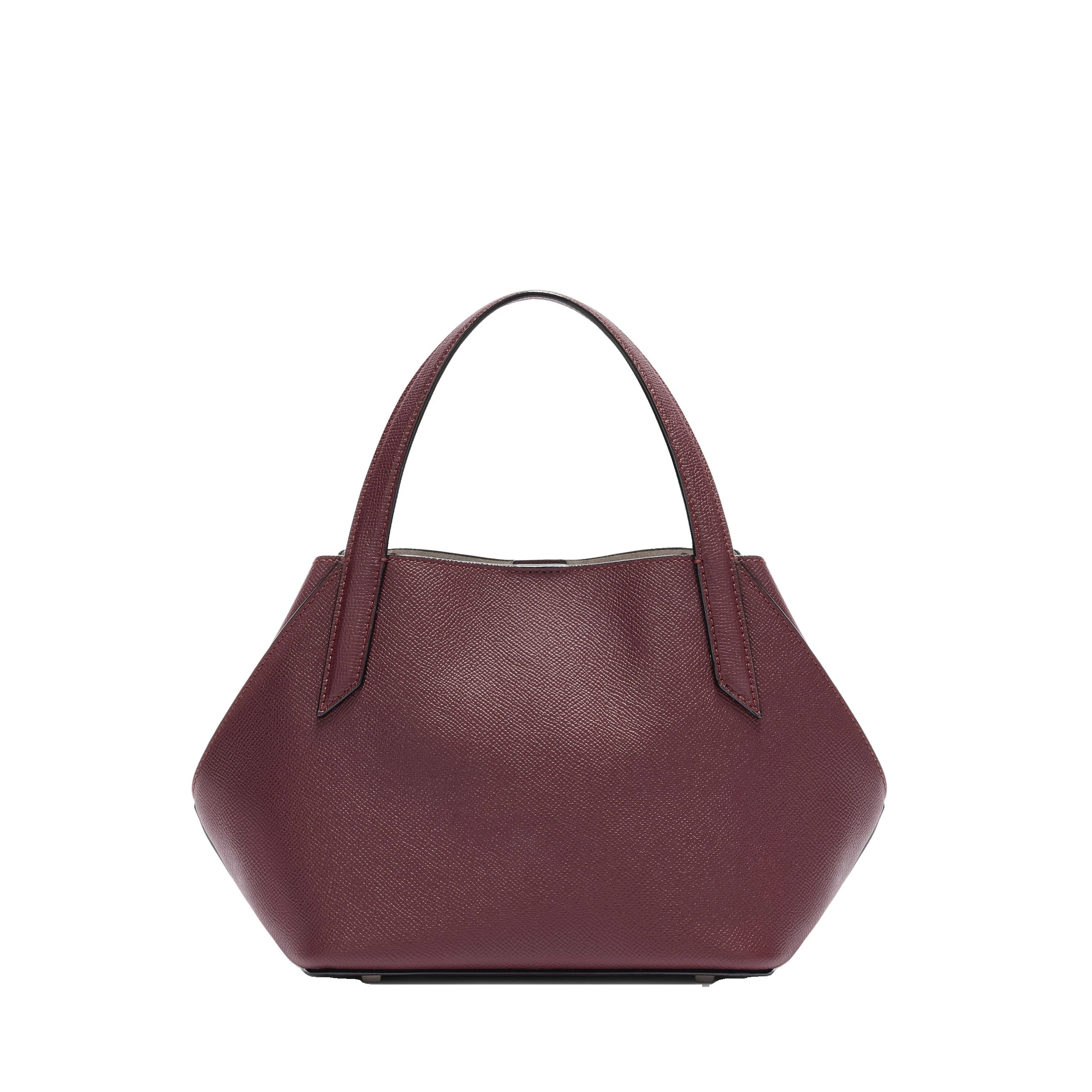 Valextra Vivi Gio Two Handles Bag in Claret Red Valextra Vivi Gio Two Handles Bag in Claret Red | Totes & Top-Handle Bags | Luxury Shoes