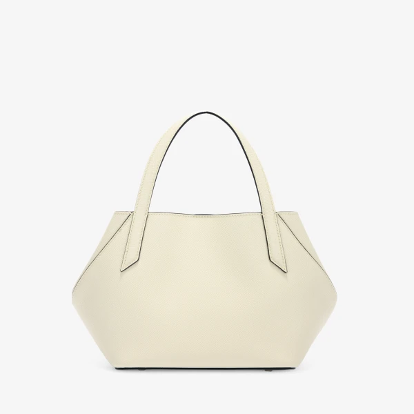 Valextra Vivi Gio Two Handles Bag in Pergamena White | Totes & Top-Handle Bags | Luxury Shoes 