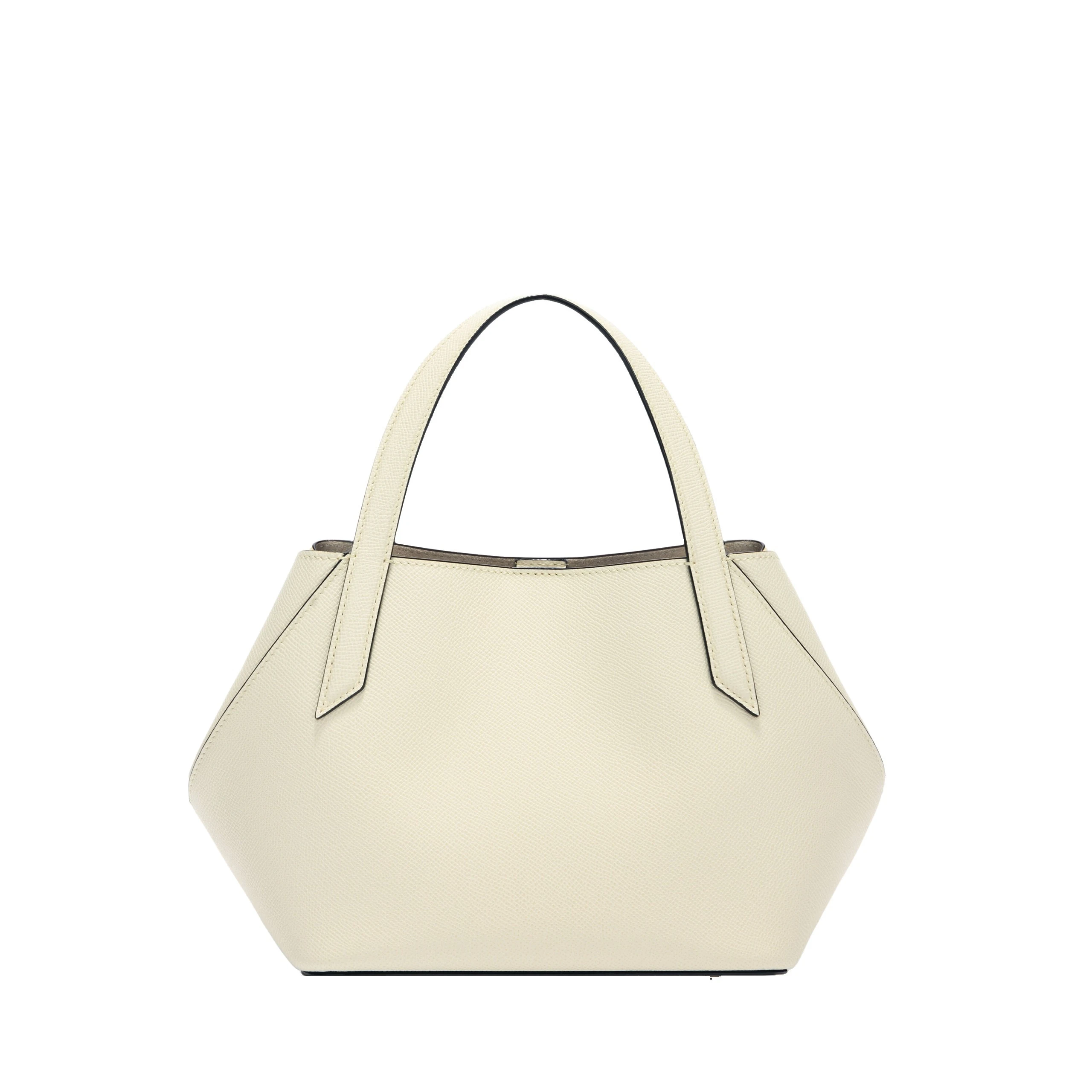 Valextra Vivi Gio Two Handles Bag in Pergamena White Valextra Vivi Gio Two Handles Bag in Pergamena White | Totes & Top-Handle Bags | Luxury Shoes