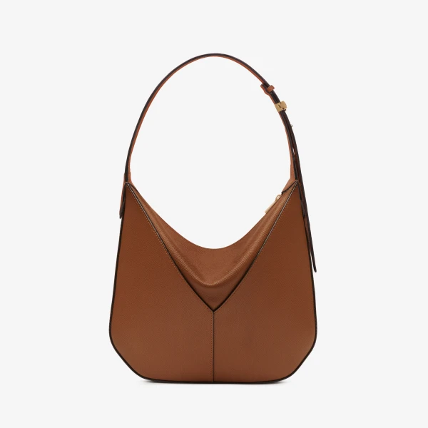 Valextra Vivi Hobo Mini Bag in Chocolate Brown | Mini Bags | Luxury Shoes 