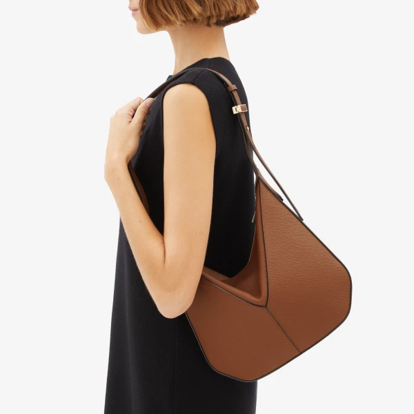 Valextra Vivi Hobo Mini Bag in Chocolate Brown | Mini Bags | Luxury Shoes 