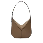 Valextra Vivi Hobo Mini Bag in Khaki | Mini Bags | Luxury Shoes 