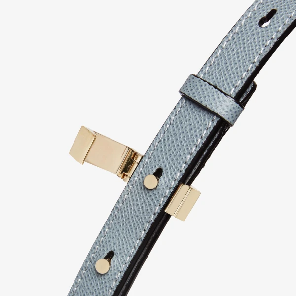 Valextra Vivi Hobo Mini Bag in Niagara Blue | Mini Bags | Luxury Shoes 