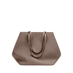 Valextra Vivi Shopping Large Bag in Sahara Brown | Totes & Top-Handle Bags | Luxury Shoes 