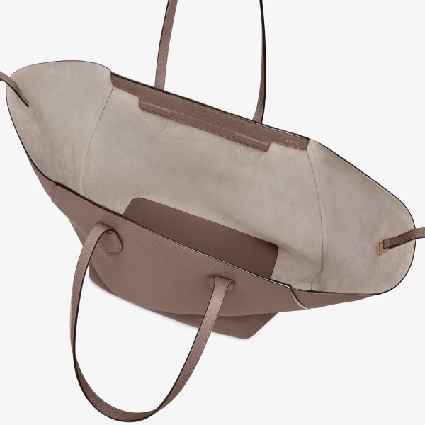 Valextra Vivi Shopping Large Bag in Sahara Brown | Totes & Top-Handle Bags | Luxury Shoes 