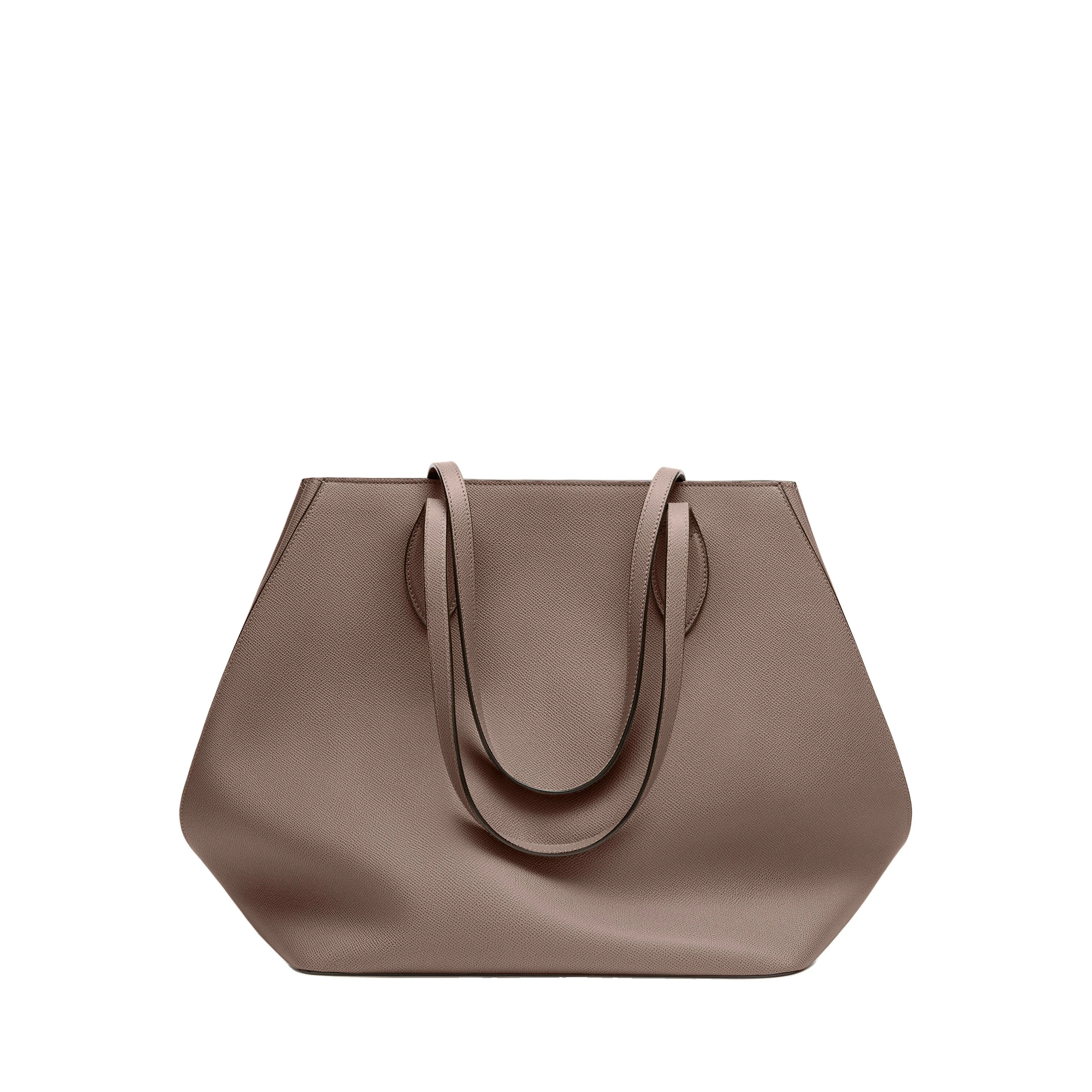 Valextra Vivi Shopping Large Bag in Sahara Brown Valextra Vivi Shopping Large Bag in Sahara Brown | Totes & Top-Handle Bags | Luxury Shoes