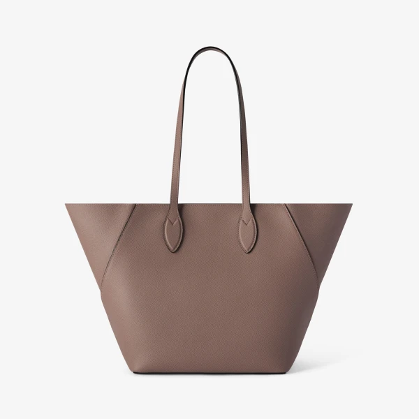 Valextra Vivi Shopping Medium Bag in Sahara Brown | Totes & Top-Handle Bags | Luxury Shoes 