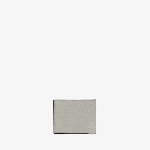 Valextra Wallet 4CC with Coin Holder in Ash Grey | Cases | Luxury Shoes 