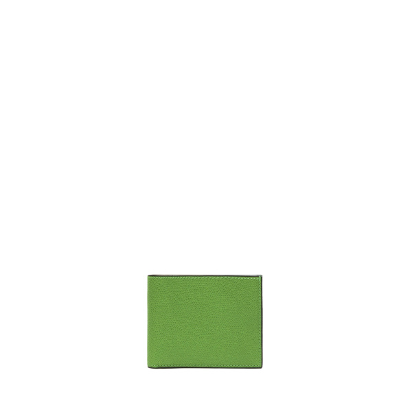 Valextra Wallet 4CC with Coin Holder in Grass Green | Cases | Luxury Shoes 