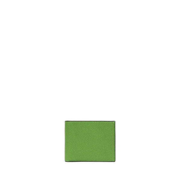 Valextra Wallet 4CC with Coin Holder in Grass Green | Cases | Luxury Shoes 