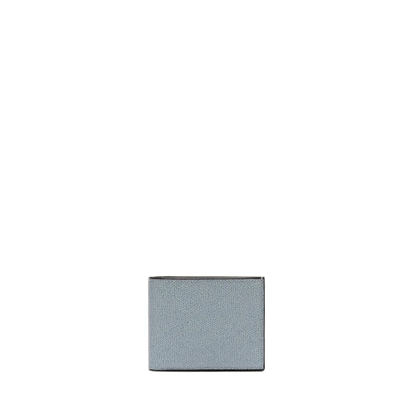Valextra Wallet 4CC with Coin Holder in Niagara Blue | Cases | Luxury Shoes 