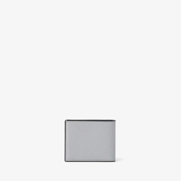 Valextra Wallet 4CC with Coin Holder in Stone Grey | Cases | Luxury Shoes 