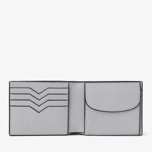Valextra Wallet 4CC with Coin Holder in Stone Grey | Cases | Luxury Shoes 