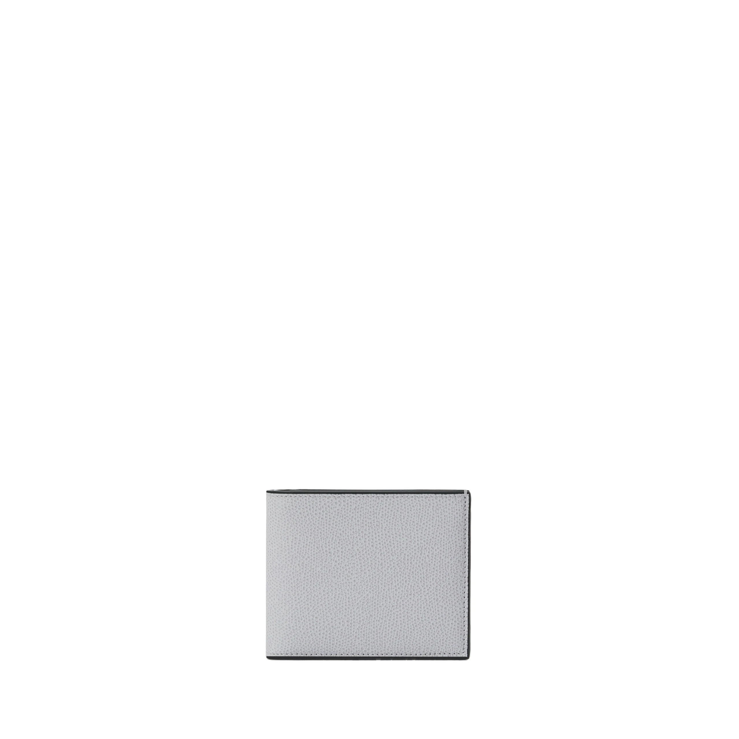 Valextra Wallet 4CC with Coin Holder in Stone Grey Valextra Wallet 4CC with Coin Holder in Stone Grey | Cases | Luxury Shoes