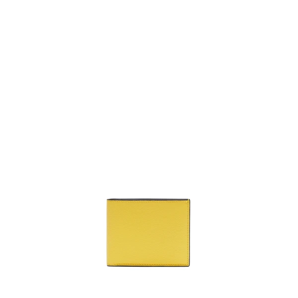Valextra Wallet 4CC with Coin Holder in Yellow | Cases | Luxury Shoes 