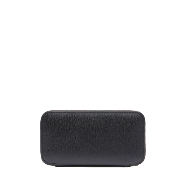 Valextra Zip Around 10CC Wallet in Black | Wallets & Purses | Luxury Shoes 