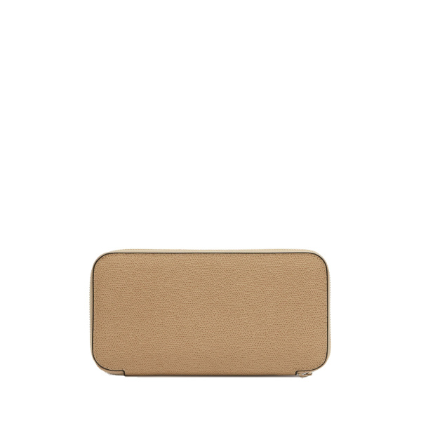Valextra Zip Around 10CC Wallet in Cashmere Beige | Wallets & Purses | Luxury Shoes 