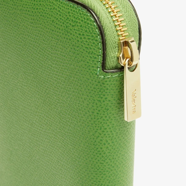 Valextra Zip Around 10CC Wallet in Grass Green | Wallets & Purses | Luxury Shoes 