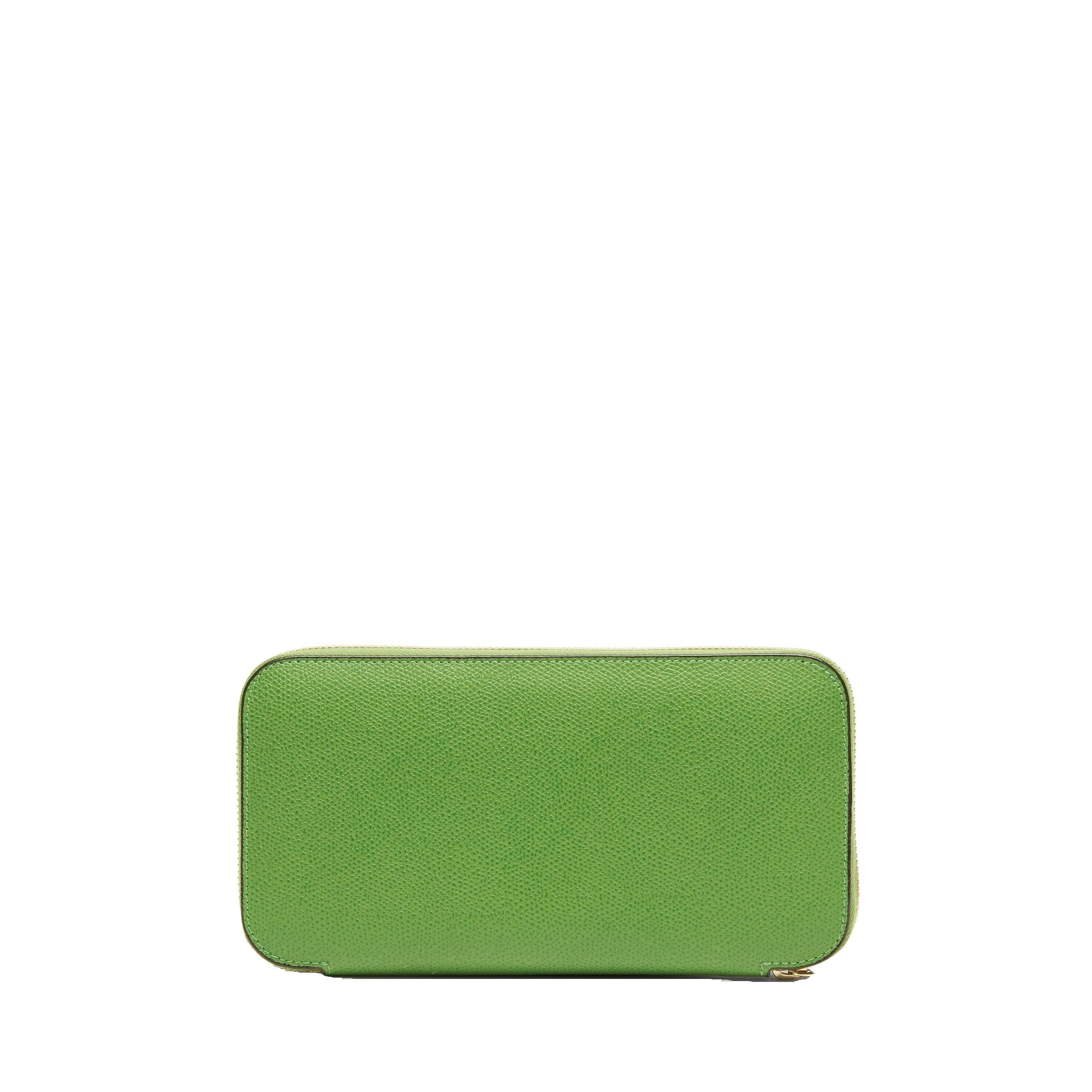 Valextra Zip Around 10CC Wallet in Grass Green Valextra Zip Around 10CC Wallet in Grass Green | Wallets & Purses | Luxury Shoes