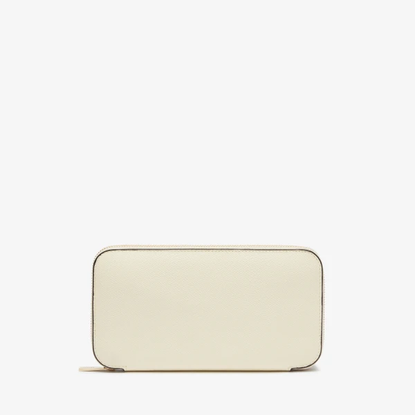 Valextra Zip Around 10CC Wallet in Pergamena White | Wallets & Purses | Luxury Shoes 